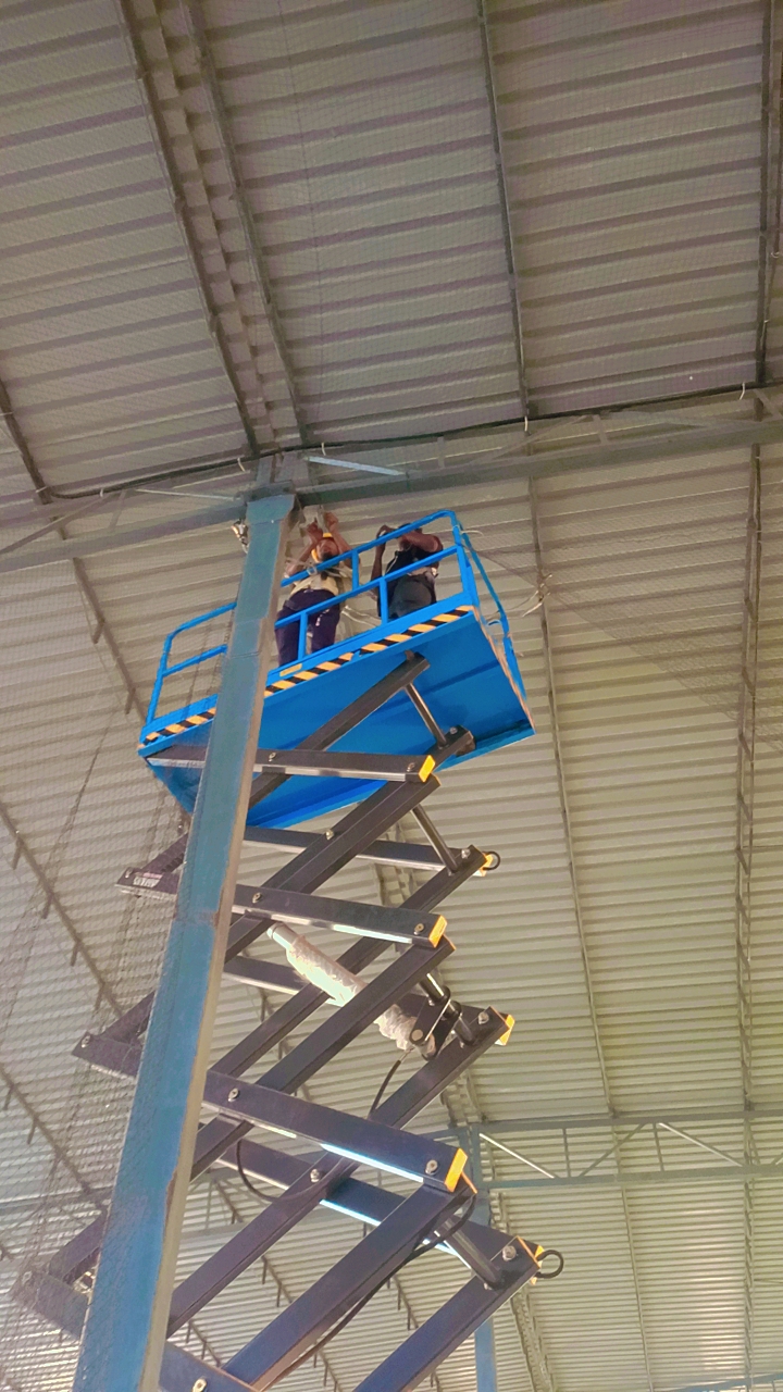 Factory Pigeon Net Installation Service in Vapi by AS Enterprises